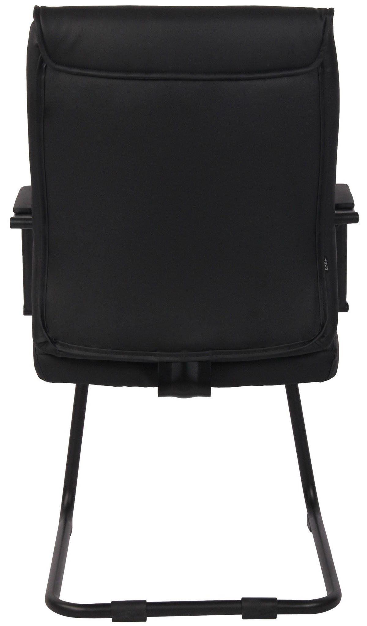 SCHWINGSTUHL Lederlook schwarz/schwarz - Chromfarben/Schwarz, Textil/Metall (58/100/66cm) - CLP