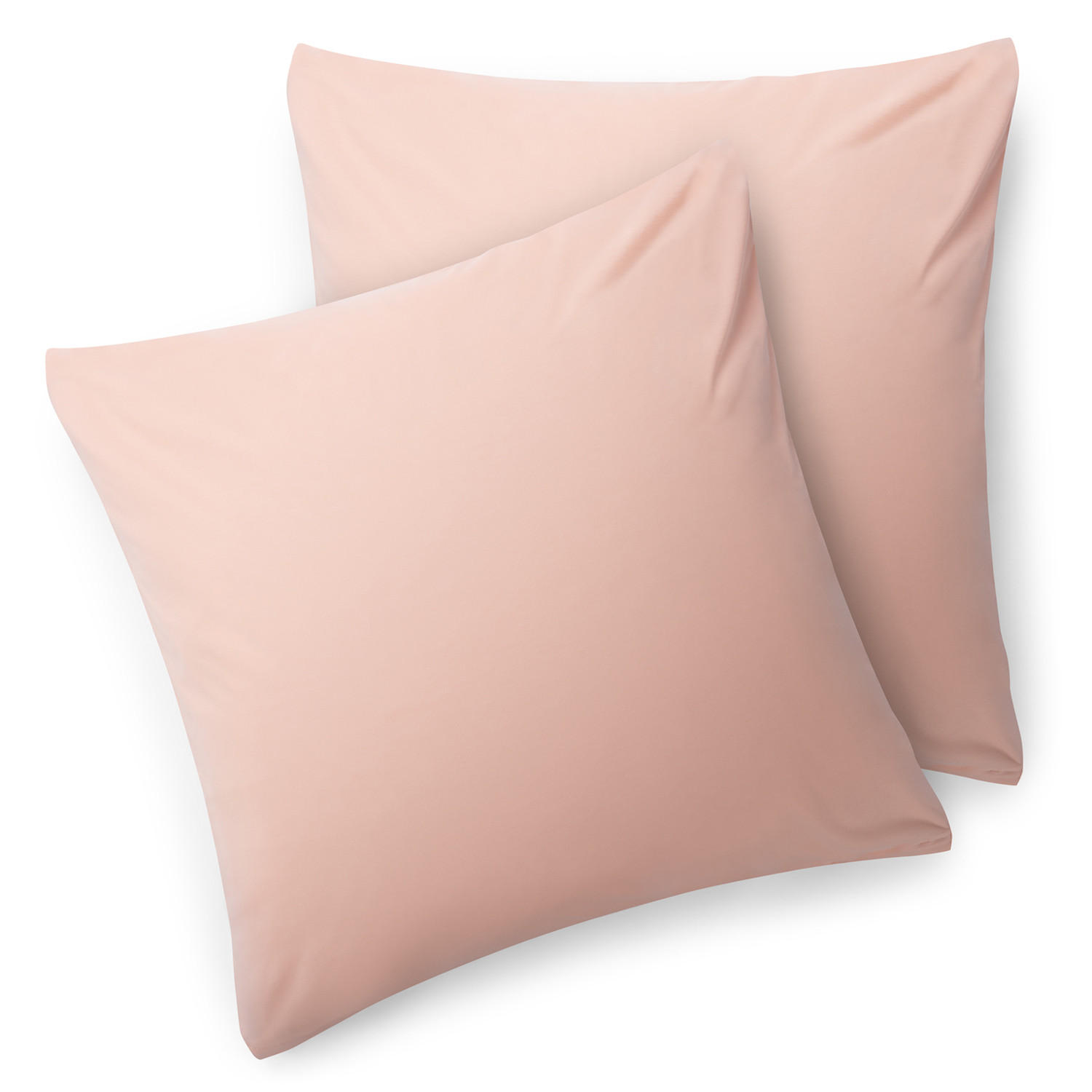 KISSENBEZUG Agneta 60/60 cm, 2er-Set, 100% Baumwolle, Rosa - Rosa, Textil (60/60cm) - Blumtal