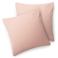 KISSENBEZUG Agneta 60/60 cm, 2er-Set, 100% Baumwolle, Rosa - Rosa, Textil (60/60cm) - Blumtal