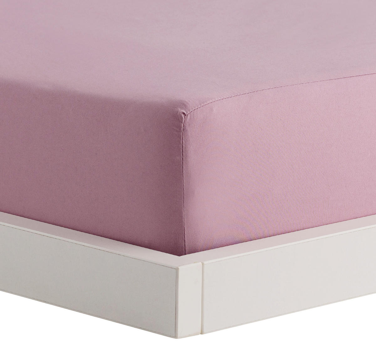 SPANNBETTTUCH Elastico - Rosa, Textil (160/200cm) - home&you