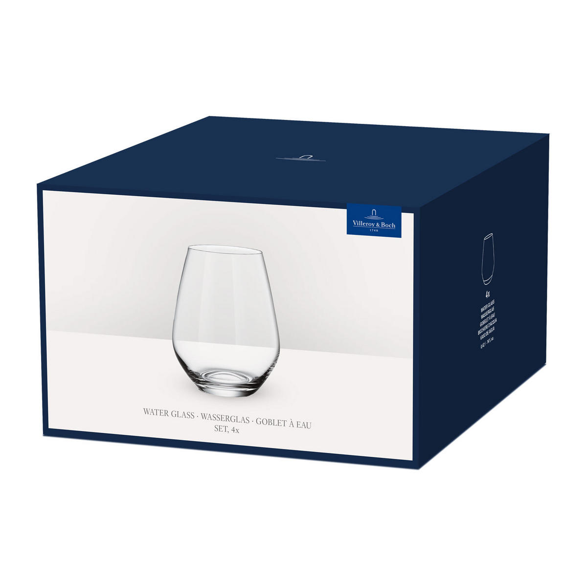 WASSERGLÄSER Ovid transparent 420 ml 12er Set - Transparent, Glas (0.42L) - Villeroy & Boch