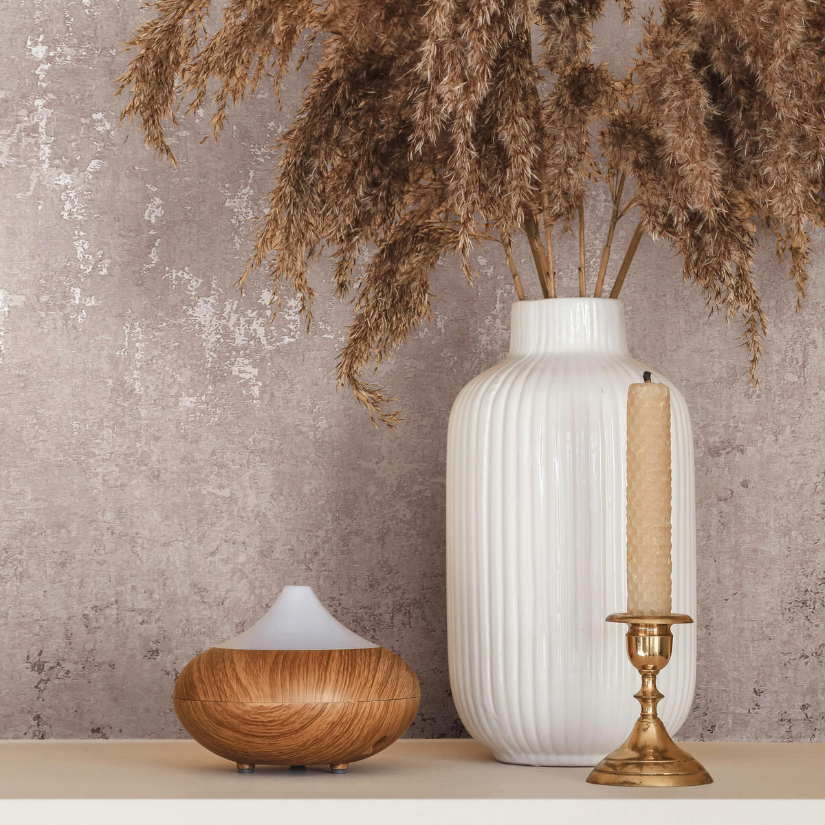 VLIESTAPETE Betonoptik Tapete beige - Beige/Kupferfarben, Papier (53/1005cm) - marburg