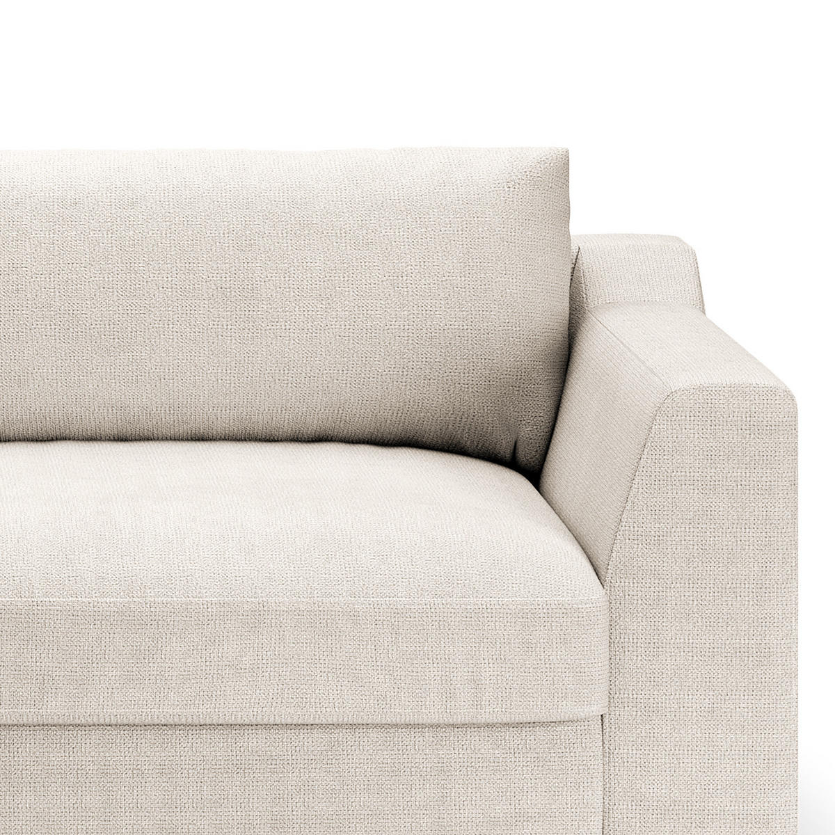 BIG-SOFA - Kaschmir, Kunststoff/Textil (274/90/112cm) - home24