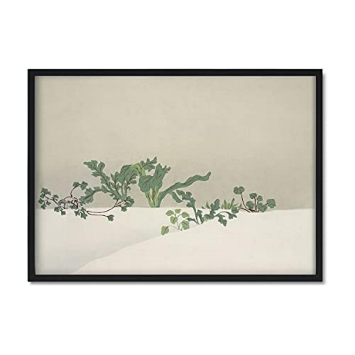 POSTER Rinpa 36 A3 Schwarzer Rahmen - Schwarz, Papier (29.7/5/42cm) - Nacnic