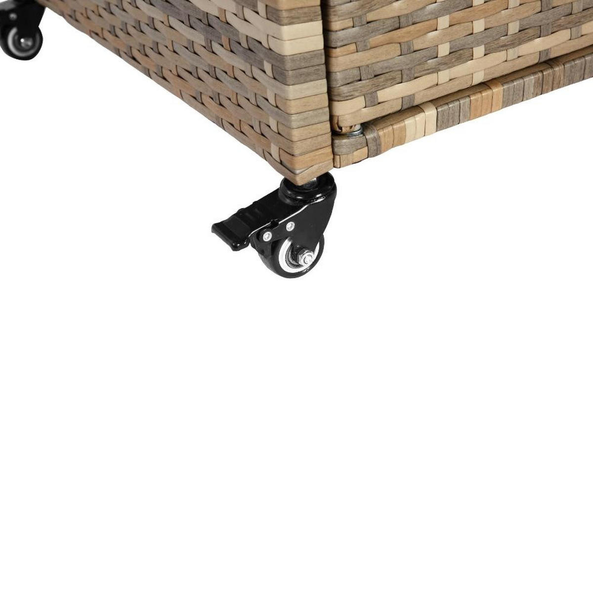 SERVIERWAGEN Küchenwagen,Outdoor Kücheninsel,Ratten,Beige - Beige, Metall (131/78/50cm) - LVHOM