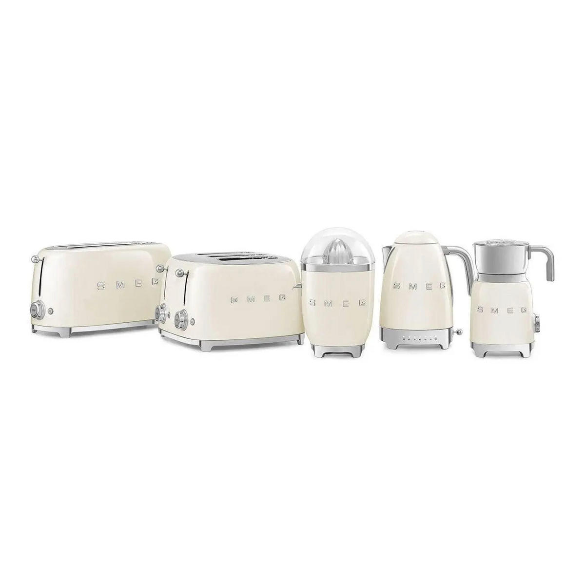 TOASTER TSF03CREU - Creme, Kunststoff (310/200/195cm) - SMEG