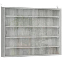 BÜCHERREGAL 80/9,5/60 cm Grau - Grau, Karton (80.01/59.69/9.53cm)