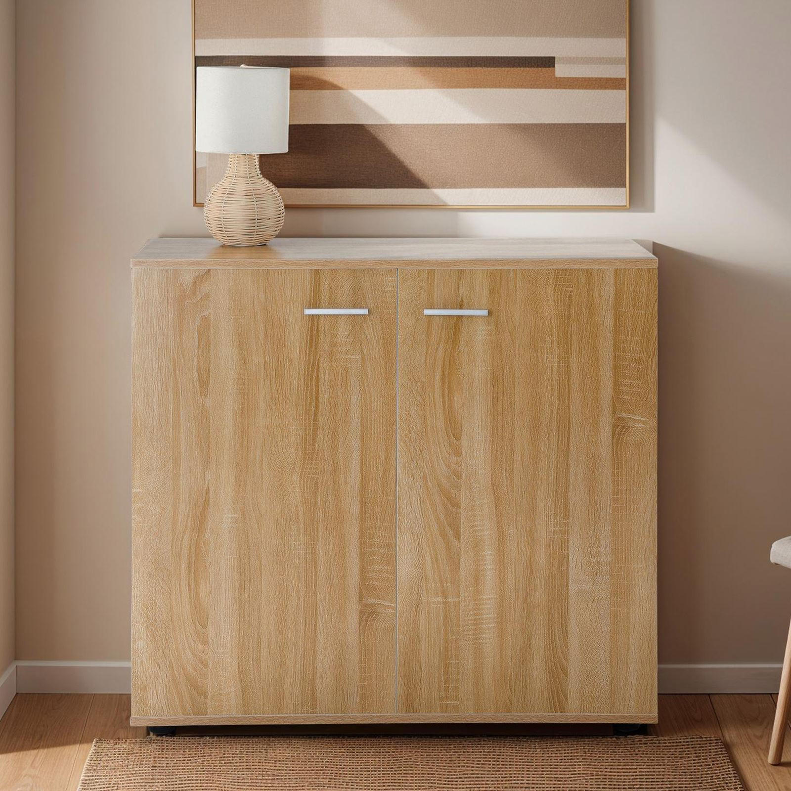 KOMMODE CHICAGO - Sonoma Eiche, Holzwerkstoff (91/82/40cm) - CARO-Möbel
