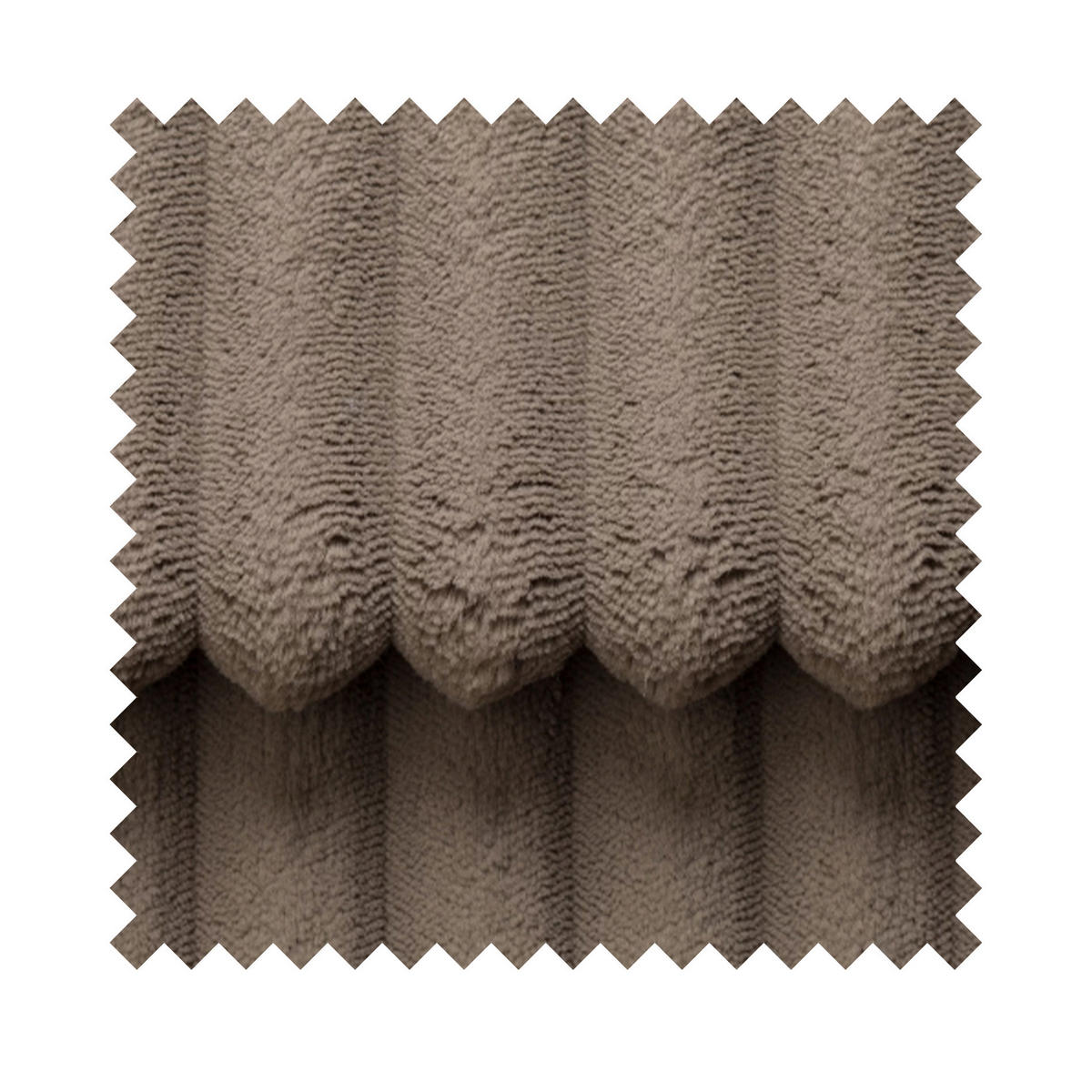 ECKSOFA Lelu Dunkelbeige beidseitig - Schwarz/Cappuccino, Kunststoff/Textil (245/165cm) - Selsey
