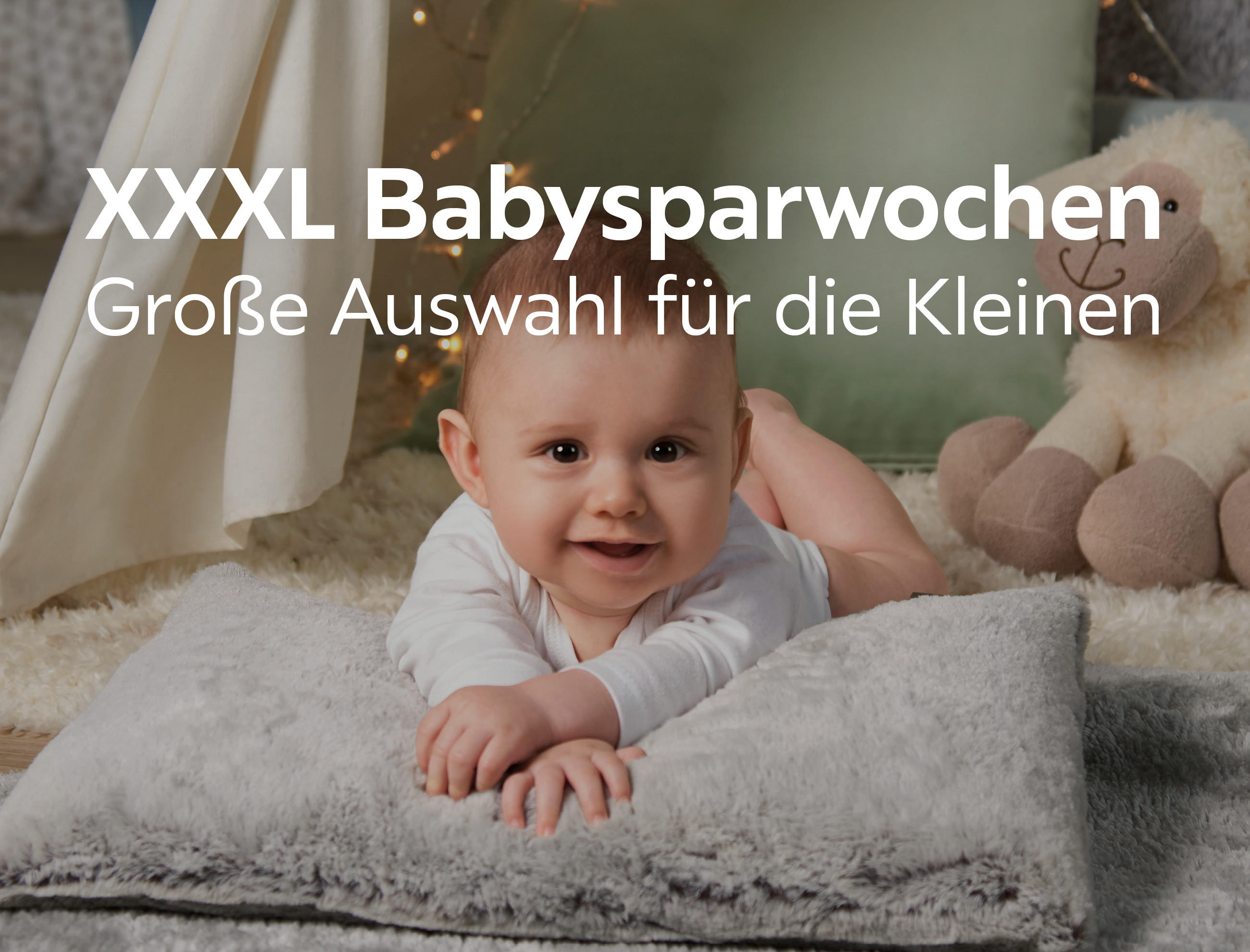 XXXL Babysparwochen - Große Auswahl für die Kleinen