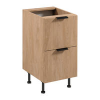UNTERSCHRANK D45S2 AX – Sorento – Sonoma Eiche - Sonoma Eiche, Holzwerkstoff (45/87/52cm) - ROYAL24_MARKT