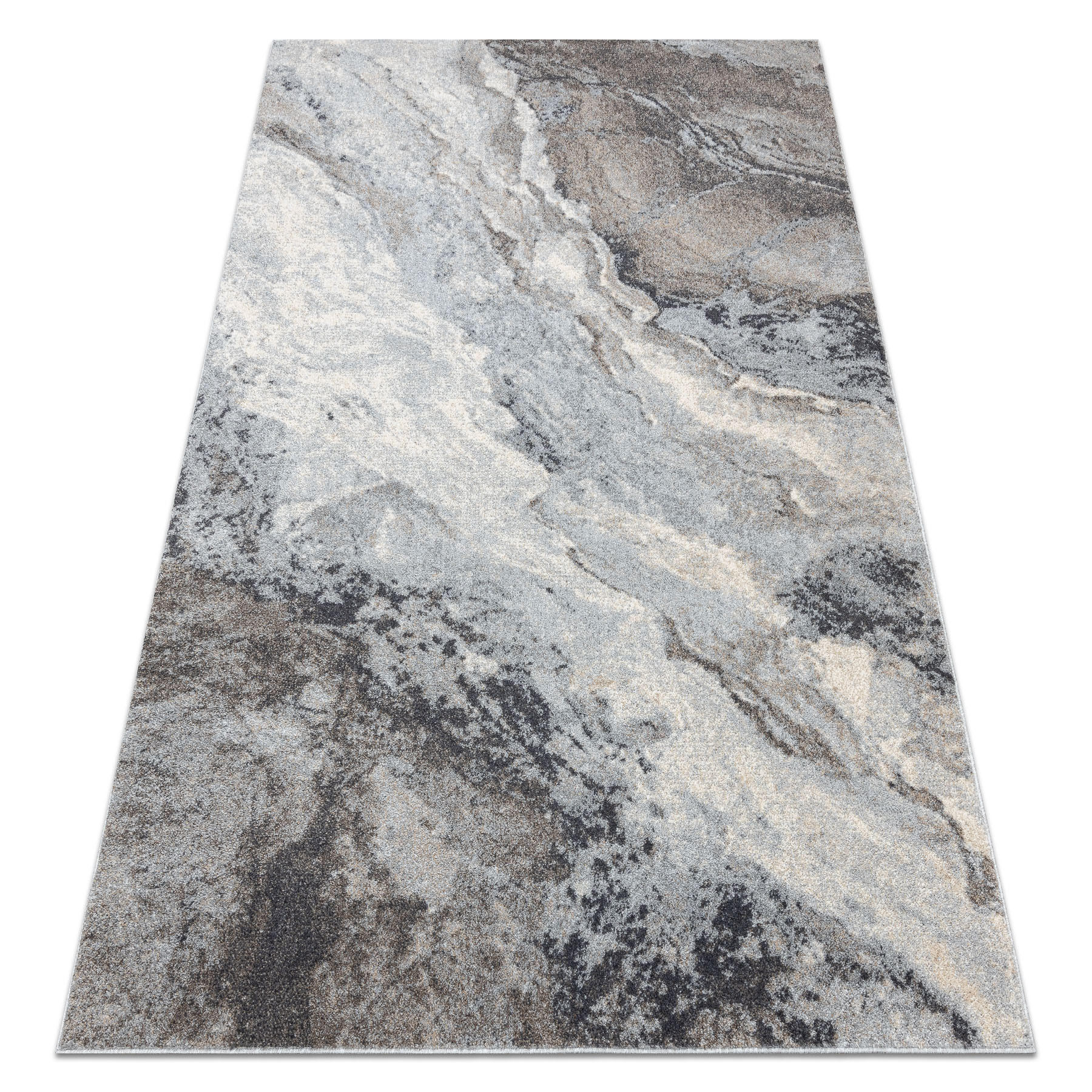 rugsX Teppich Grau 140x190 cm
