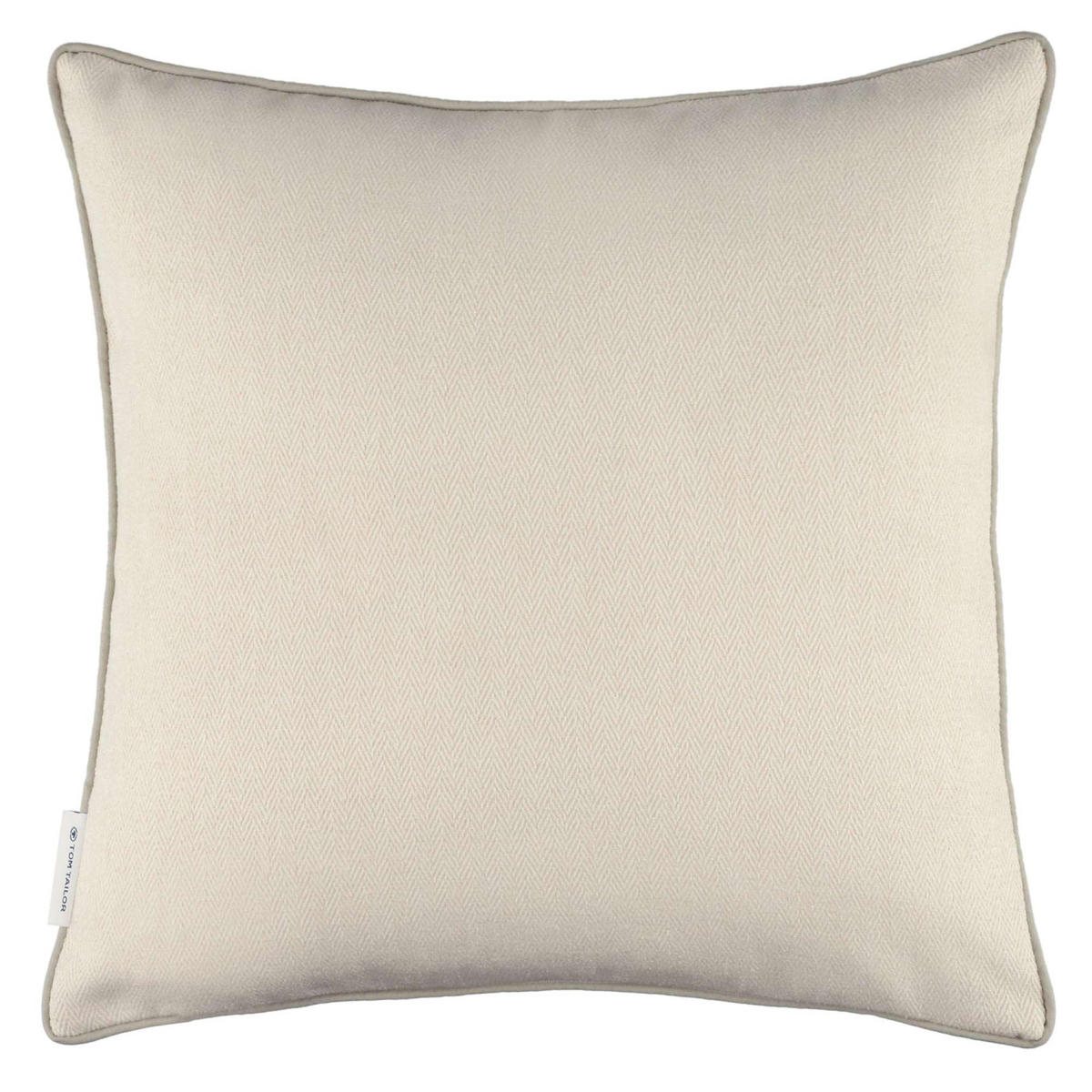 KISSENHÜLLE SWIMMER - Creme, Textil (45/45cm) - Tom Tailor