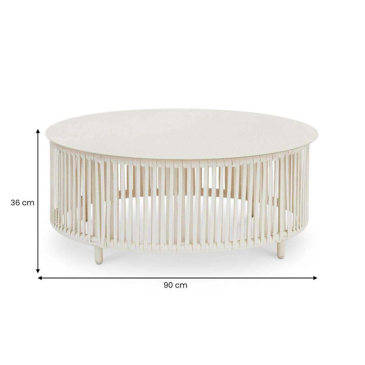 OUTDOOR SOFA KULO - Beige, Textil - IDIMEX