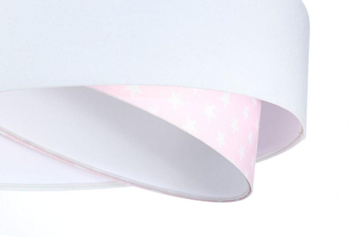 HÄNGELEUCHTE Rosa 50/23 cm - Pink, Kunststoff (50/1/23cm) - ONZENO