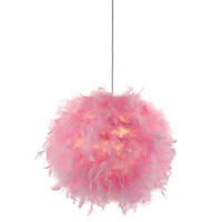LED HÄNGELEUCHTE Metall Pink - Rosa, Metall (30/30/150cm) - Nowa