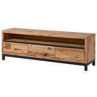 TV-BOARD Kernbuche 170x40x56 natur geölt VILLANDERS #114 - Hellbraun, Holz (170/56/40cm) - Massivmoebel24