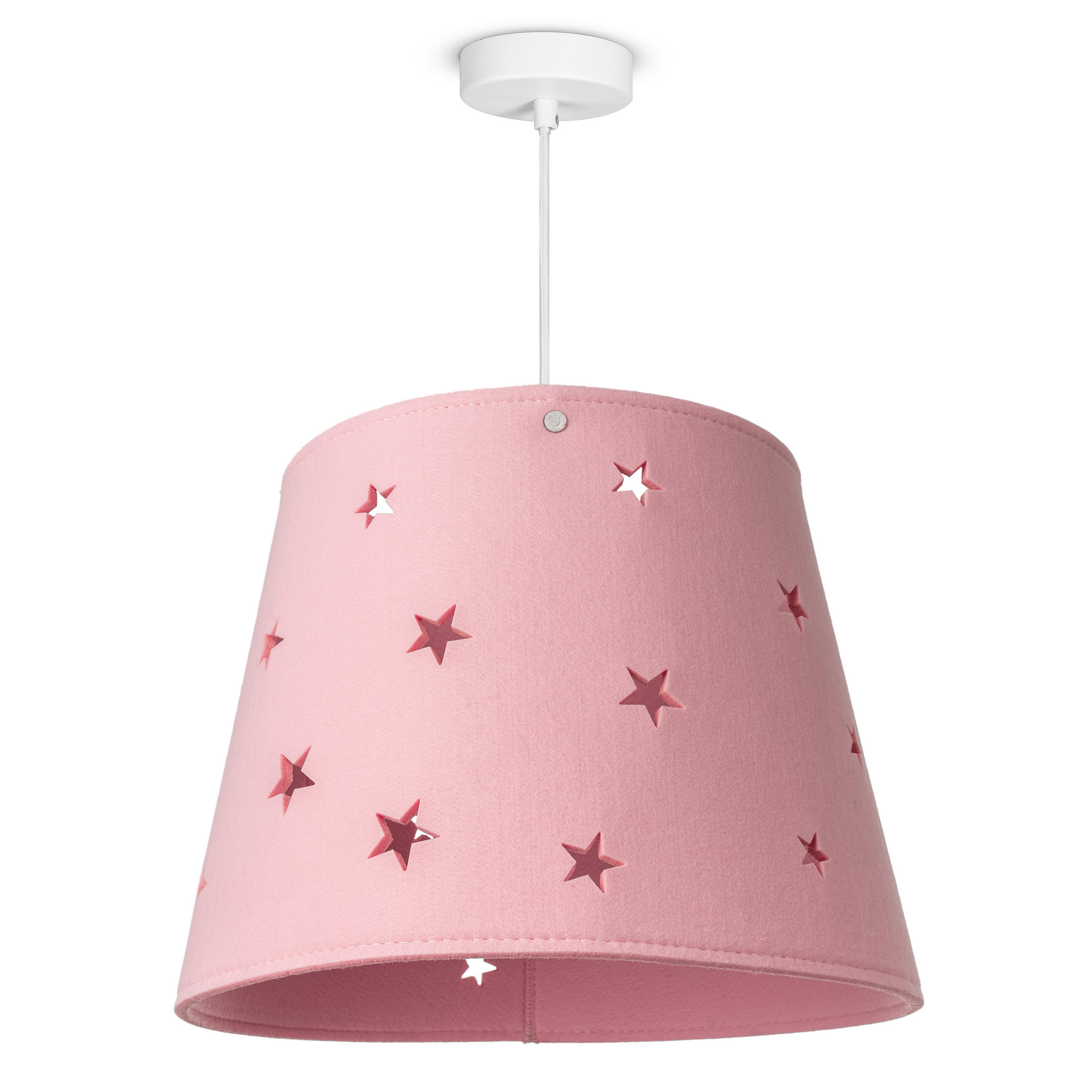 PENDELLEUCHTE Hugo Pd1 Glen - Rosa, Metall (33/33/23.9cm) - Paco Home