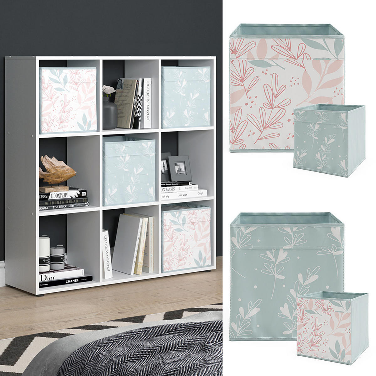 DĚLICÍ STĚNA Nove Bílá - bílá, kompozitní dřevo (104/108/29cm) - Vicco