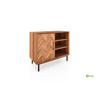 KOMMODE LEON Kernbuche - Kernbuche, Holz (97/80/45cm) - byoak
