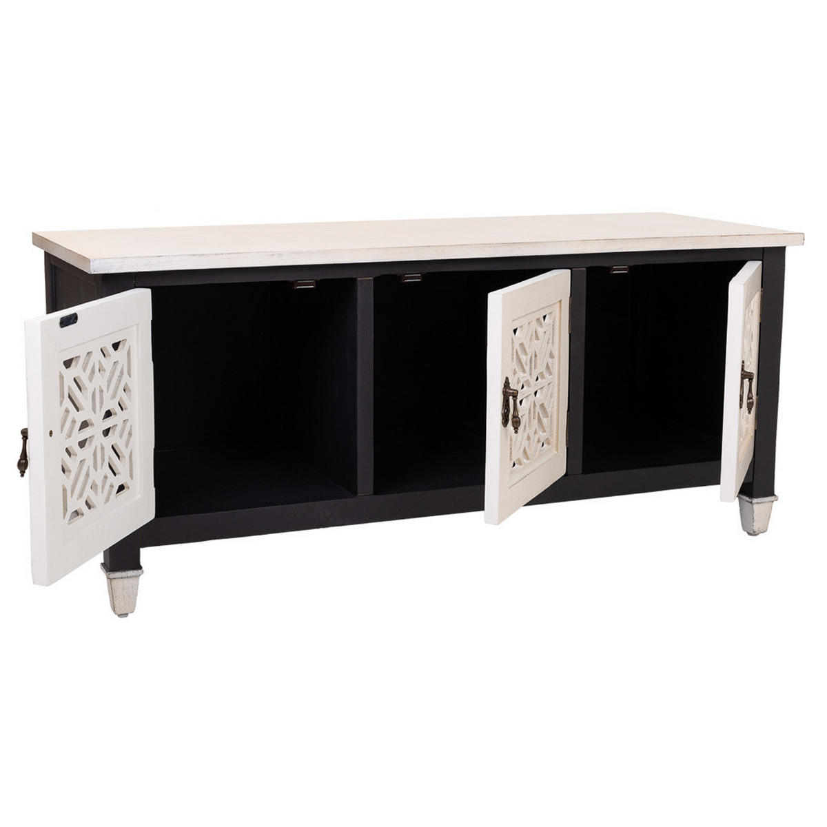 SIDEBOARD aus Holz 106x40x46 Cm - Multicolor, Holz (105.5/46/40cm) - Wanderlust
