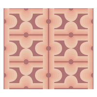 VLIESTAPETE Rot 53/850 cm - Orange, Textil (53/1cm) - KUNSTLOFT
