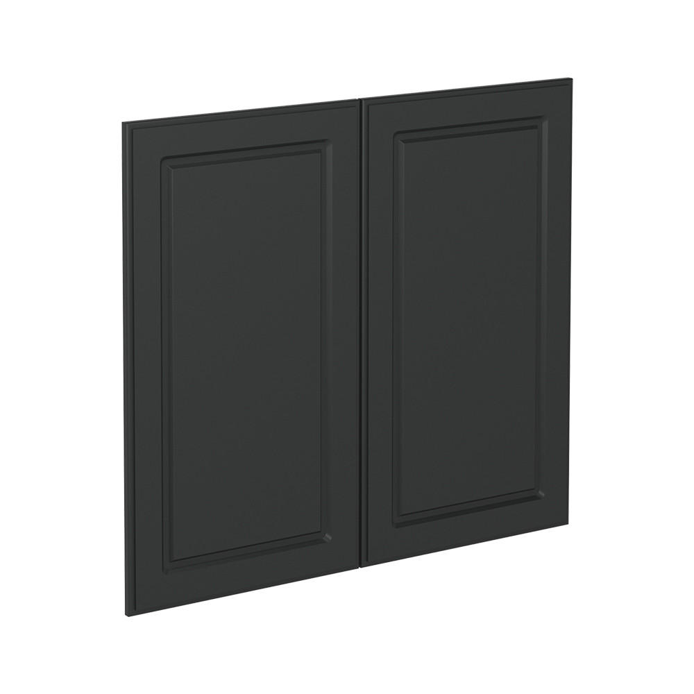 KÖKSFRONT R-Line Antracit hus på landet 79.2x71.3 cm möbelfront för diskbänksskåp 71.3/79.2/1.6 cm