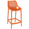 BARHOCKER orange 44x95x51cm - Orange, Kunststoff (44/95/51cm) - AlterEgo