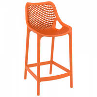 BARHOCKER orange 44x95x51cm - Orange, Kunststoff (44/95/51cm) - AlterEgo