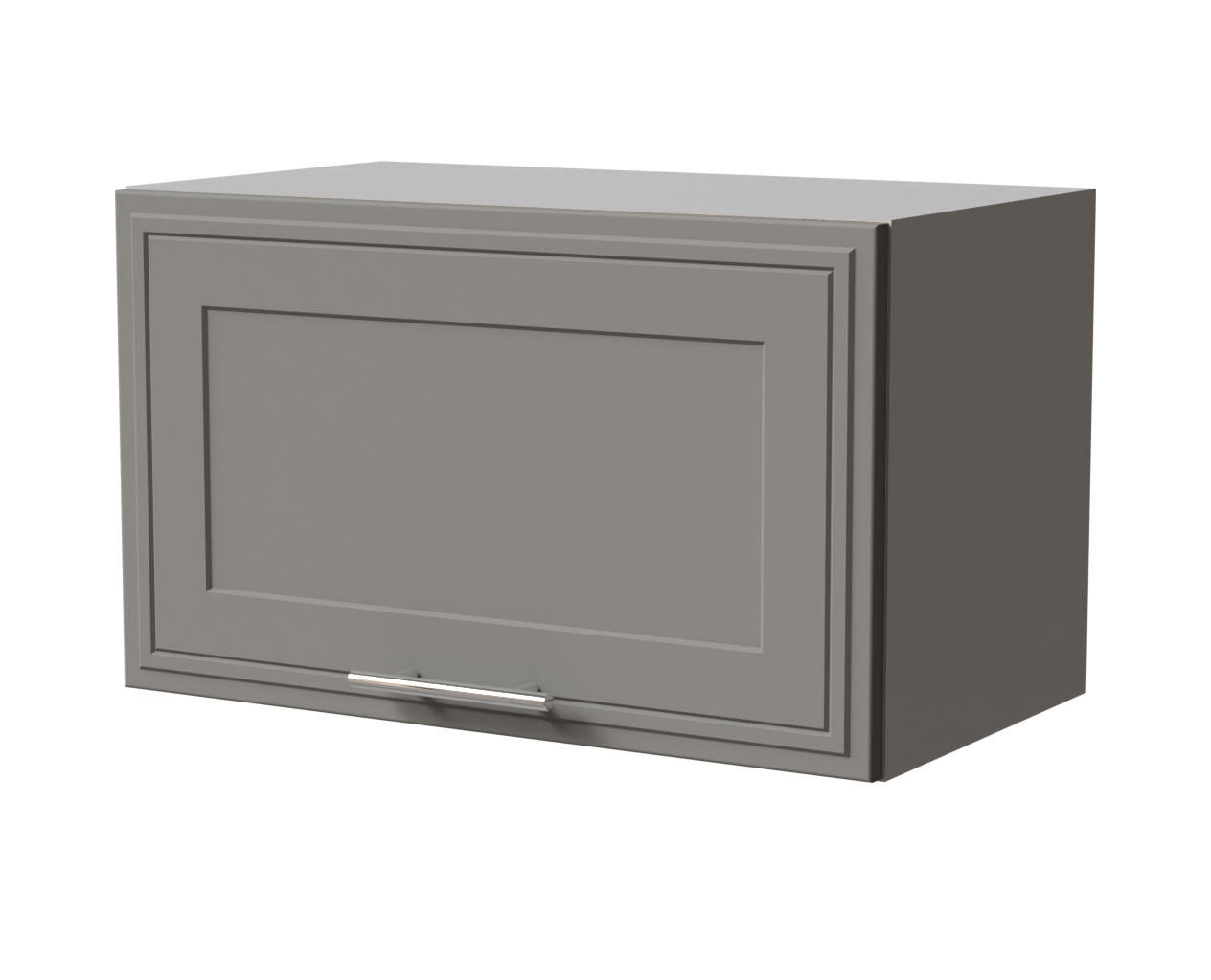 KLAPPHÄNGESCHRANK Salo W4B/60 Grau / Dust Grey Matt 60 / 32,5 / 36cm - Blum Aventos Klappenbeschlag - Grau, Holz/Holzwerkstoff (60/36/32.5cm) - Feldmann-Wohnen
