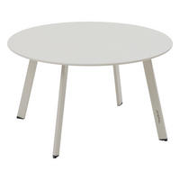 GARTENTISCH Metall Saona Ø 70 cm - Creme, Metall (70/70/40cm)