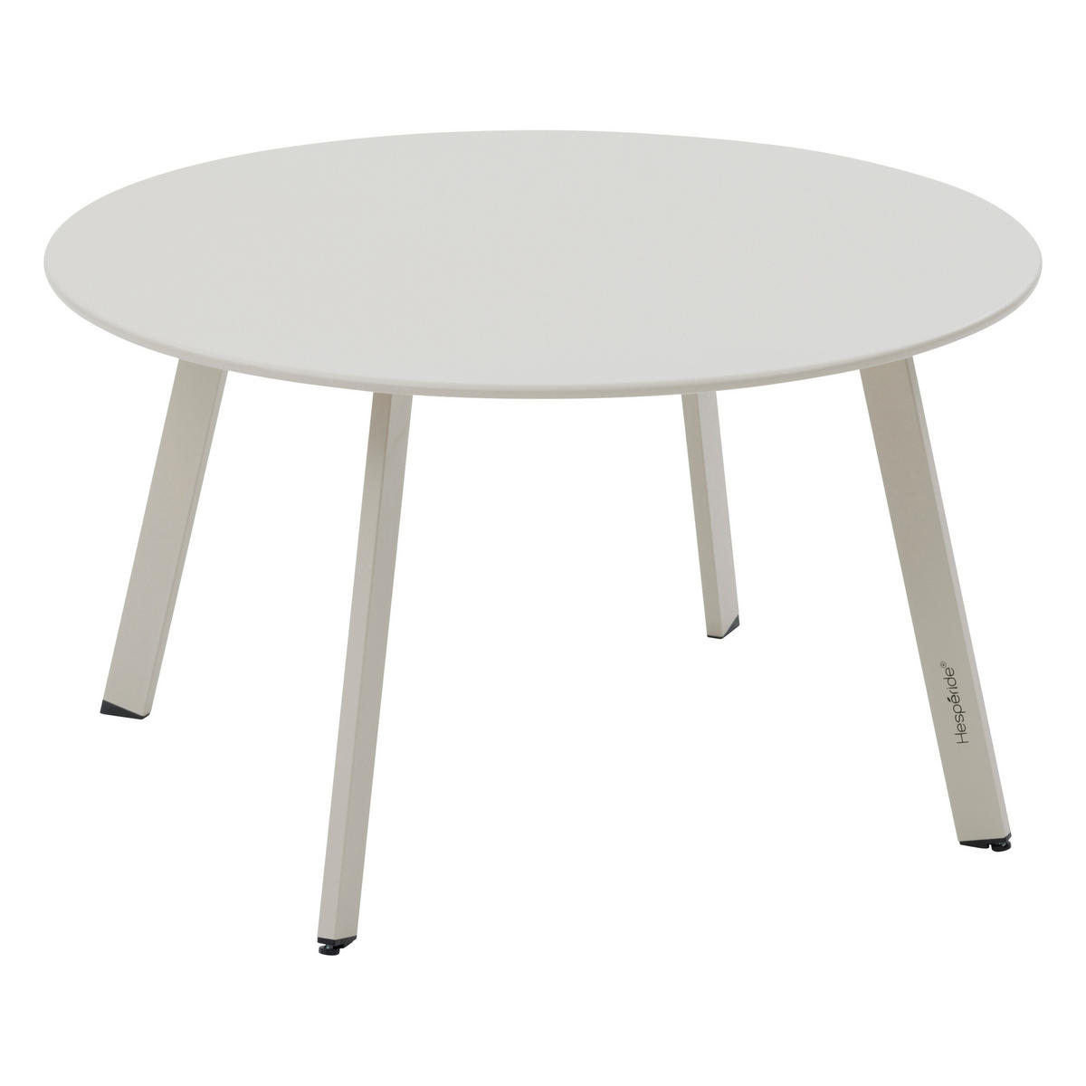 GARTENTISCH Metall Saona Ø 70 cm - Creme, Metall (70/70/40cm)