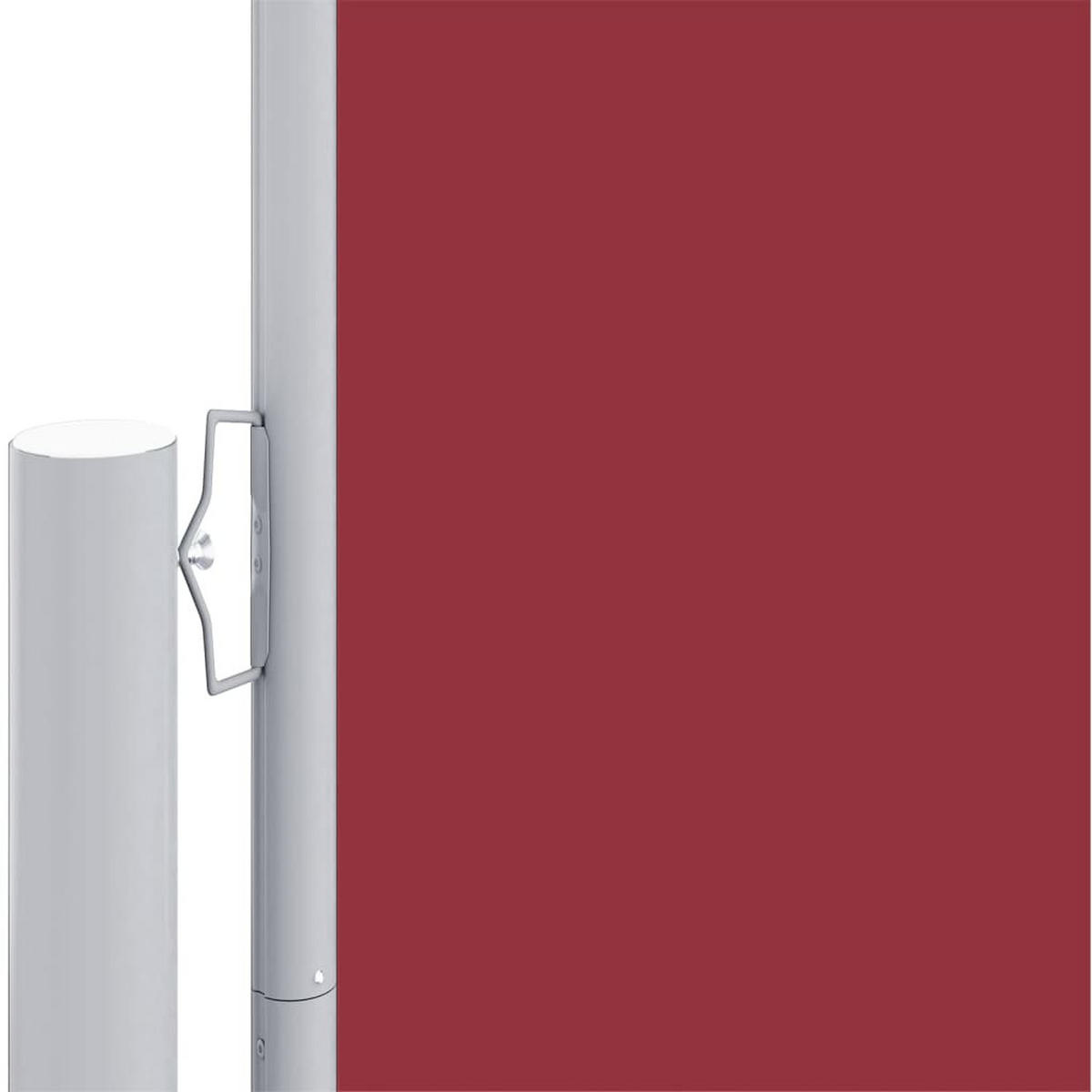 SEITENMARKISE Ausziehbar Rot 180x1000 cm - Rot, Textil (1000/180/1000cm) - furnicato