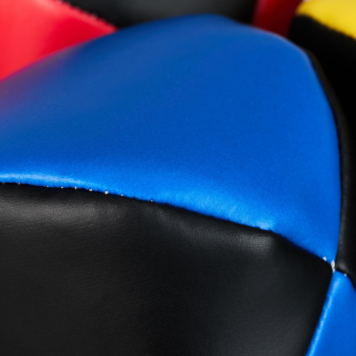 15XŽONGLOVACÍ míčky - různobarevná, plast/přírodní materiály (6.5/6.5cm) - Relaxdays