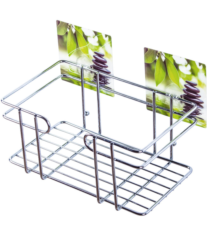 DUSCHABLAGE 22,8 x 14 x 10,5 Harmony - Grün, Metall (22.8/14/10.5cm) - Sanilo