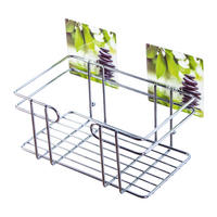 DUSCHABLAGE 22,8 x 14 x 10,5 Harmony - Grün, Metall (22.8/14/10.5cm) - Sanilo