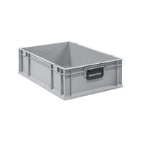 EUROBOX Nextgen Portable Duo 17x40x60cm 34 Liter - Grau, Kunststoff (40/17/60cm) - PROREGAL