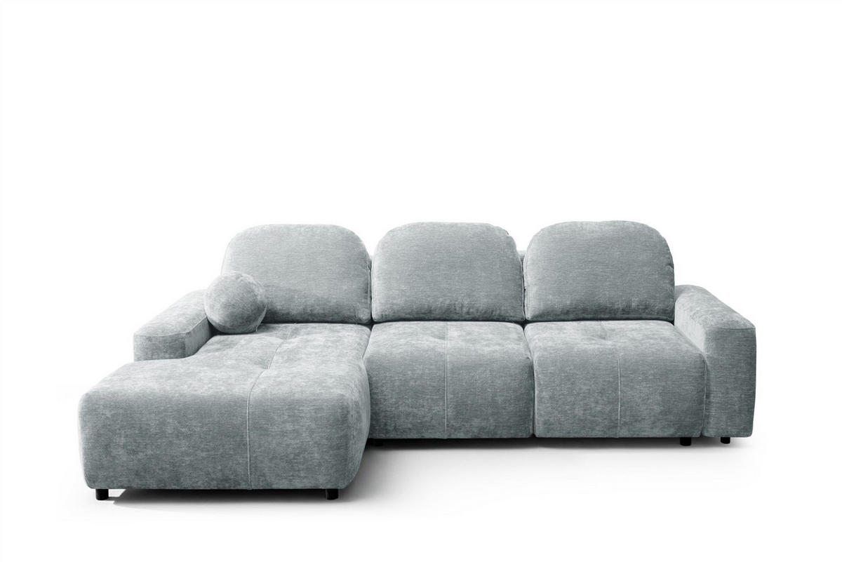 ECKSOFA Argos In Vibe - Blaugrau, Holzwerkstoff/Textil (170/267cm) - Fun Möbel