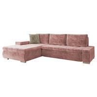 ECKSOFA Orkan Premium - Rosa, Holz/Textil (302/213cm) - MIRJAN24