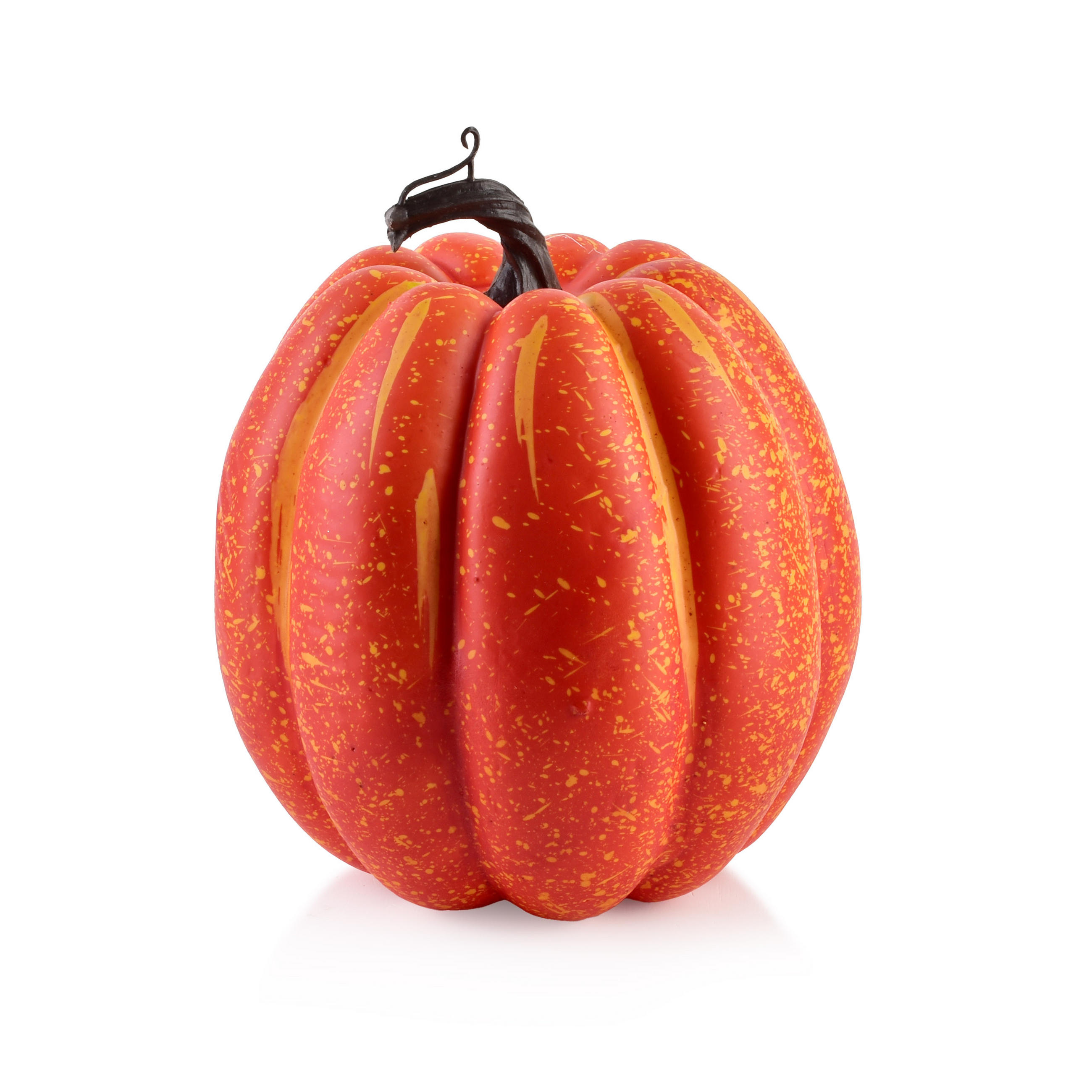 DEKORATION Mave 12,5/17,5cm - Orange, Kunststoff (12.5/17.5/12.5cm) - Mondex
