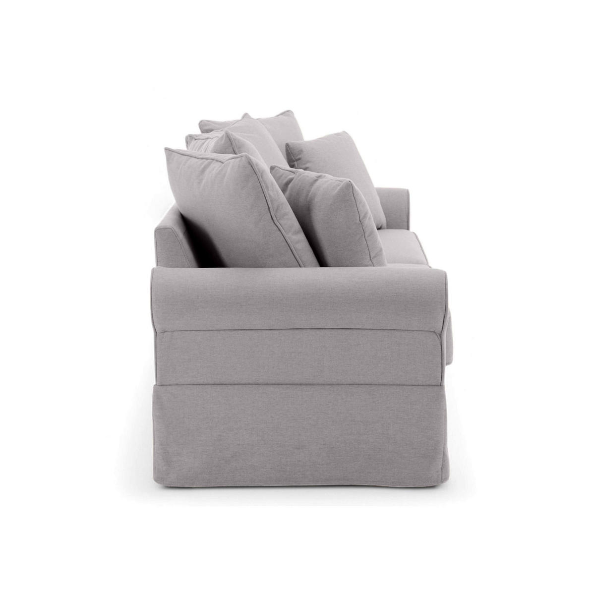 SOFA 3-Sitzer, Grün - Grün, Textil (84/92/200cm) - Oviala