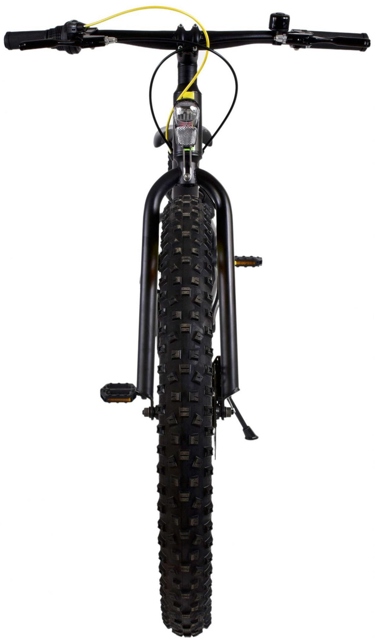 KINDERFAHRRAD Gradient - Jungen - 26 Zoll - 7-Gang - Scheibenbremse - Schwarz - Gelb/Schwarz, Metall (77cm) - TPFSports