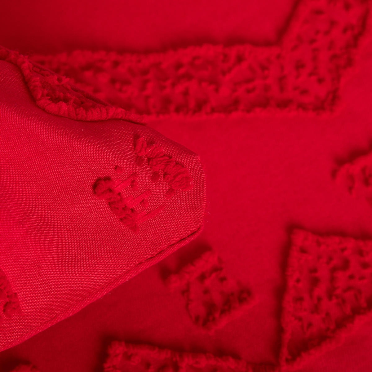 BETTWÄSCHE Mariah rot 220/200 cm - Rot, Textil (220/200cm) - Homla