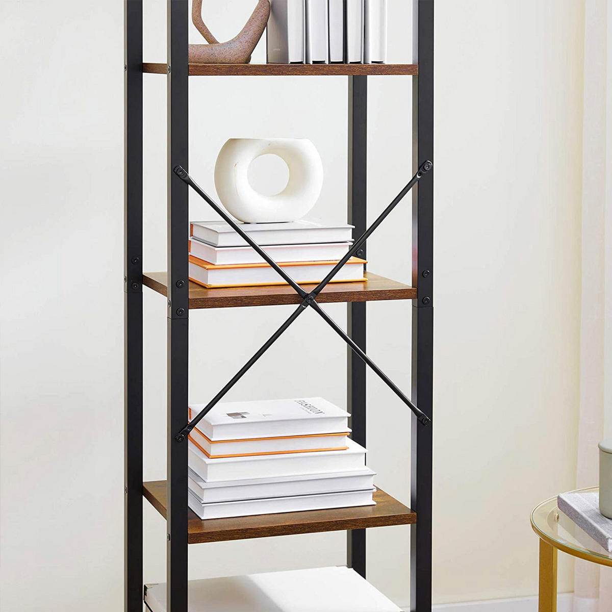 BÜCHERREGAL - Braun, Holzwerkstoff (30/188/40cm) - Hansiro