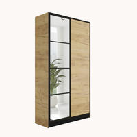 KLEIDERSCHRANK EDEN 2-Türen v1 - 105x205x39 cm - Eiche Craft Gold - Honigeiche, Holzwerkstoff (105/205/39cm) - Kier Furniture