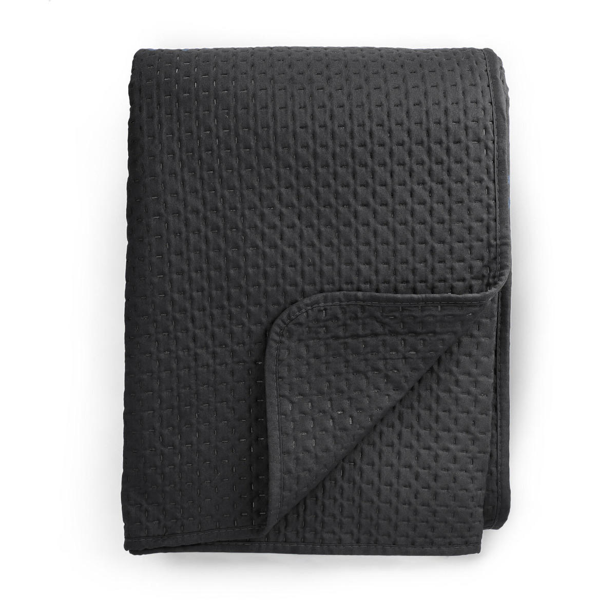 TAGESDECKE Zemi new schwarz 200/220 cm - Schwarz, Textil (200/220cm) - Homla