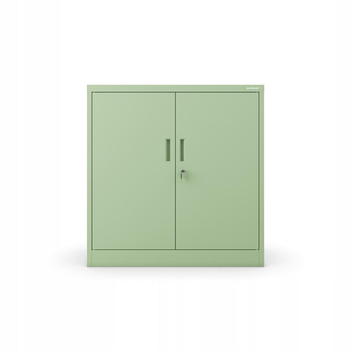 METALLSCHRANK Beata - Grün, Metall (90/93/40cm) - Jan Nowak