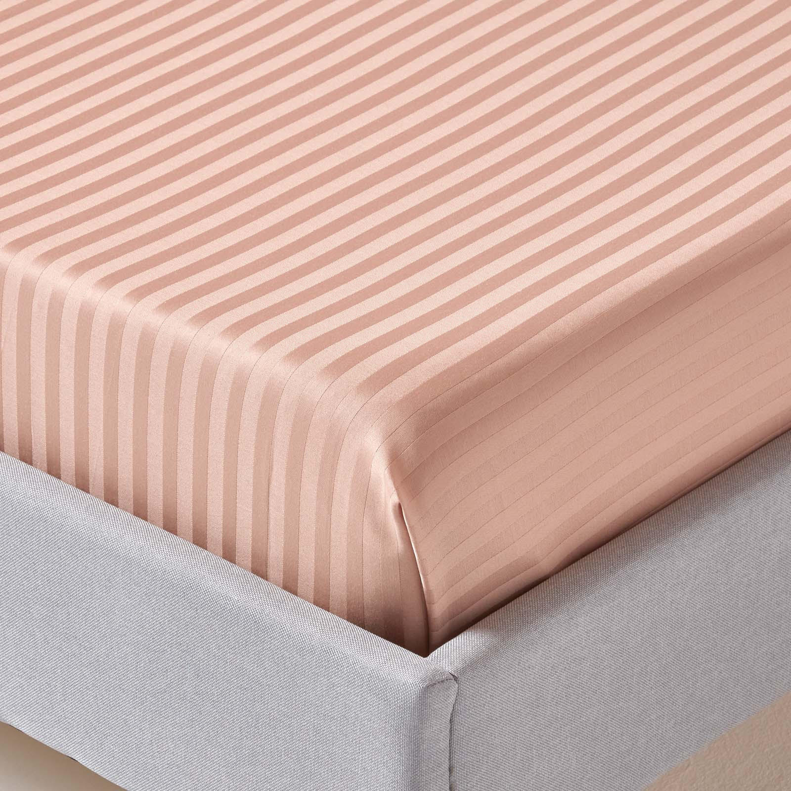 DAMAST-BETTLAKEN ohne Gummizug, 100% Ägyptische Baumwolle - Beige, Textil (270/300cm) - Homescapes