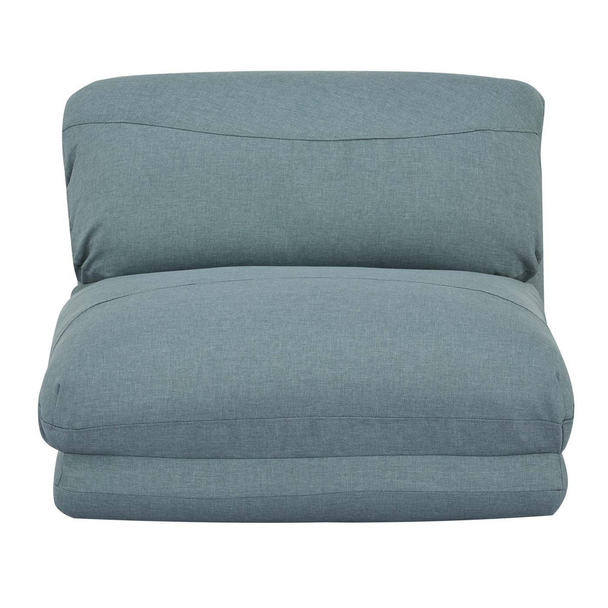 SCHLAFSESSEL Grau, Blau - Blau/Grau, Textil (75/60/75cm) - MCW