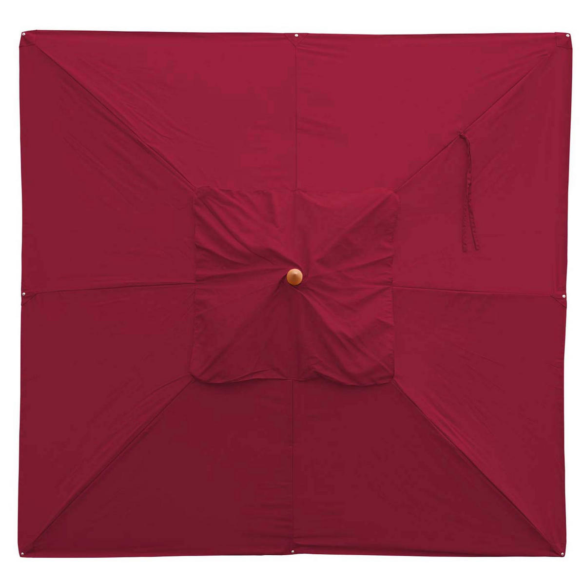 ERSATZ-BEZUG FÜR SCHIRM I Bordeaux - Bordeaux, Textil (300/300cm) - MCW